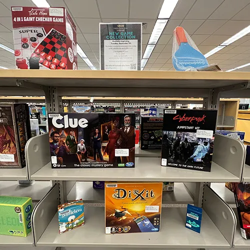 Kraemer Family Library Launches New Game Collection