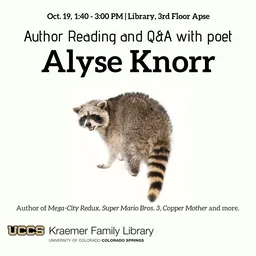 Author Reading_ Alyse Knorr