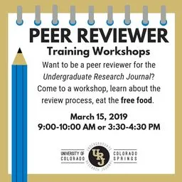 Peer Reviewer Workshop Spotlight