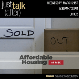 just talk after affordable housing
