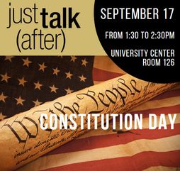 just talk after constitution day