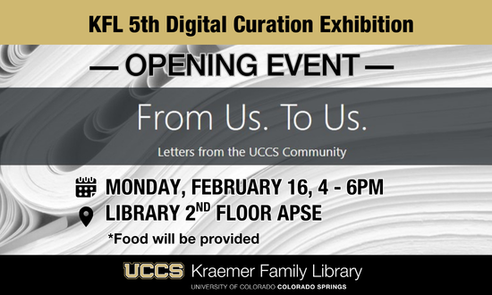 Infographic with From Us To Us event information