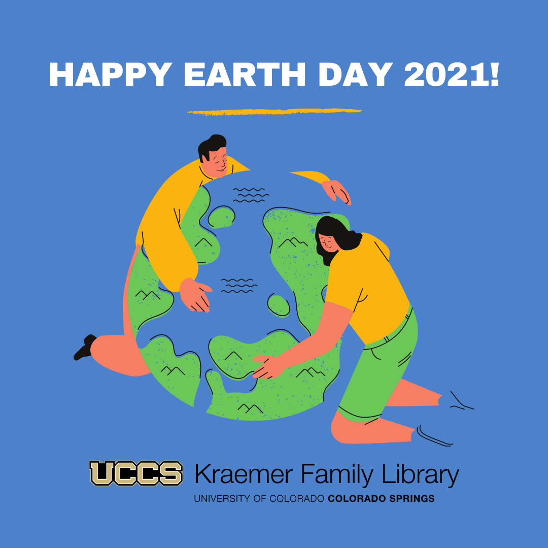 graphic advertising Earth Day 2021 celebration