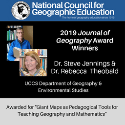 Journal of Geography Award promotional graphic