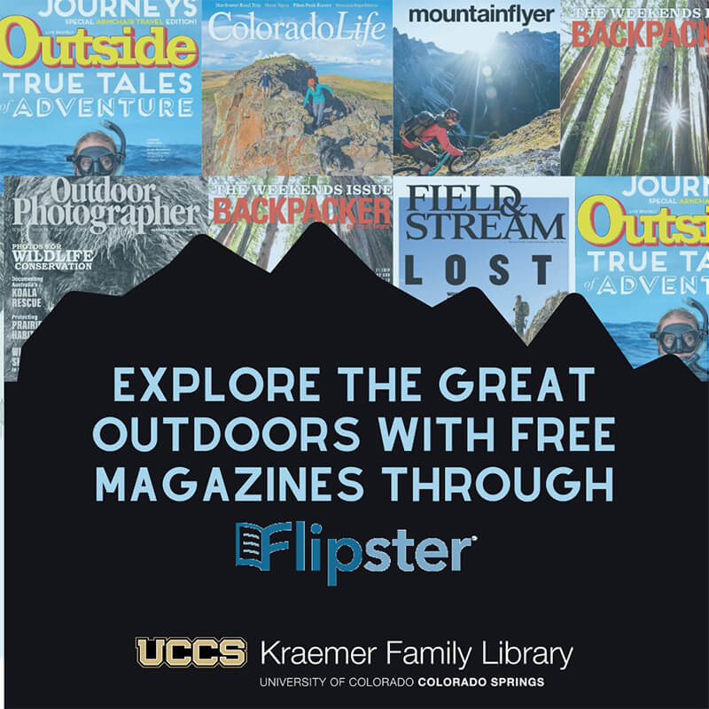 graphic advertising Flipster magazine database