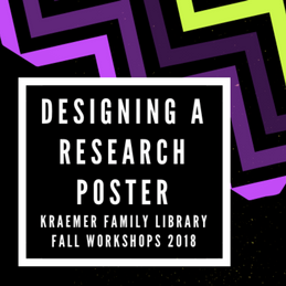 research poster workshop graphic