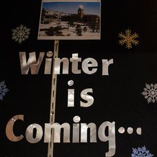 winter is coming display
