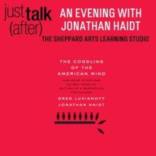 just talk after event Jonathan Haidt