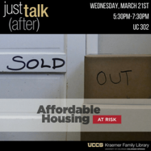 just talk after affordable housing
