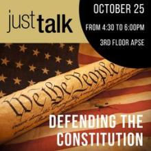 just talk defending the constitution