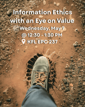 infographic with event details over an image of a grey hiking boot splashing a puddle on red gravel.