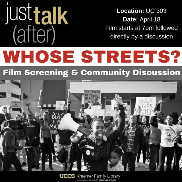 Just Talk After_ Whose Streets_ Spotlight