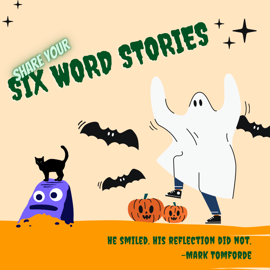 six word stories graphic