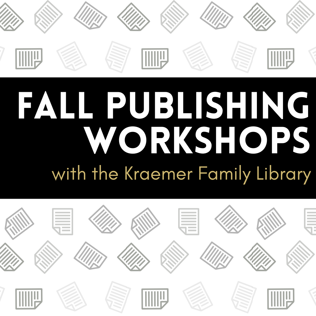 graphic advertising fall publishing workshops