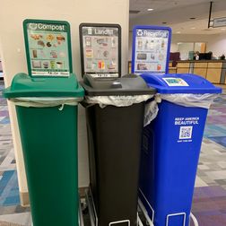 photo of compost bins